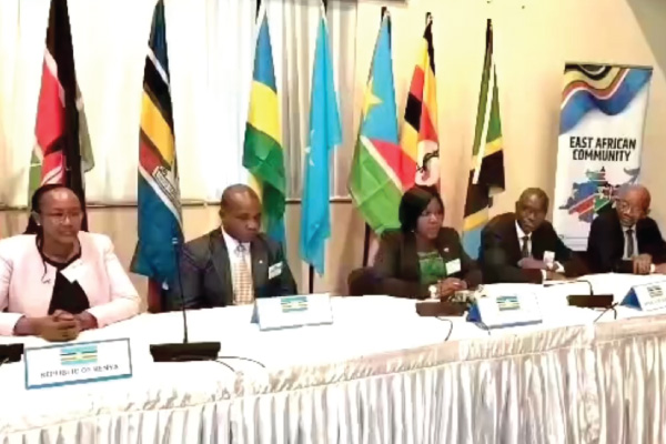 Addressing the East African Standards Committee