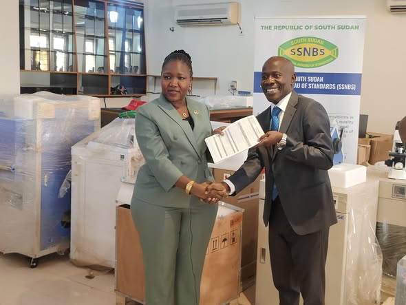 Handover of FAO Laboratory Equipment to SSNBS