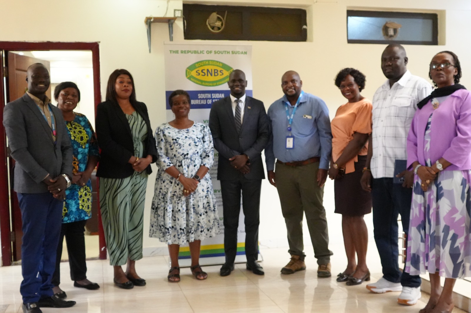 Executive Director Hosts WFP Delegation at SSNBS Headquarters